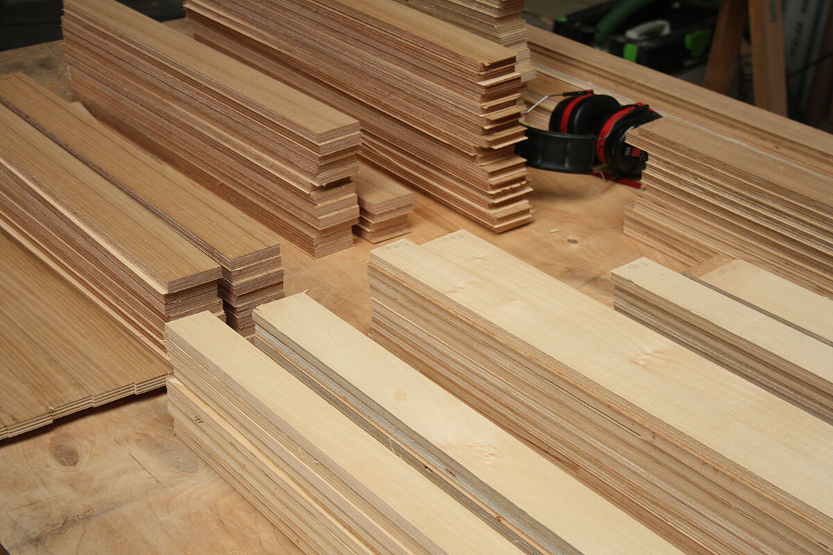 réemploi contrplaqué atelier moins mais mieux