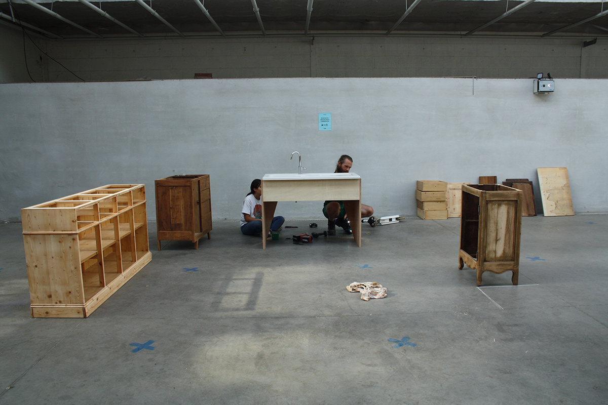 cuisine meubles bois atelier moins mais mieux